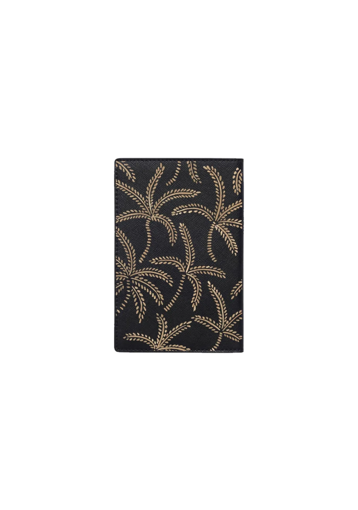 Best Alepel Beige Abstract Palms Passport Holder