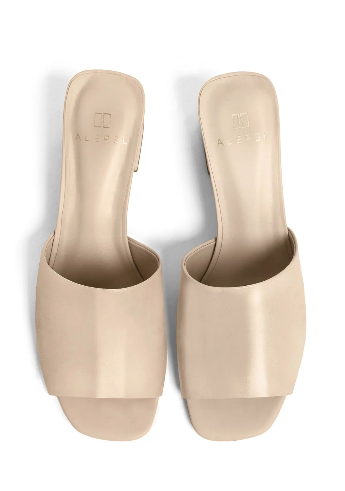 Best Sale Alepel Beige Heel Custom Design