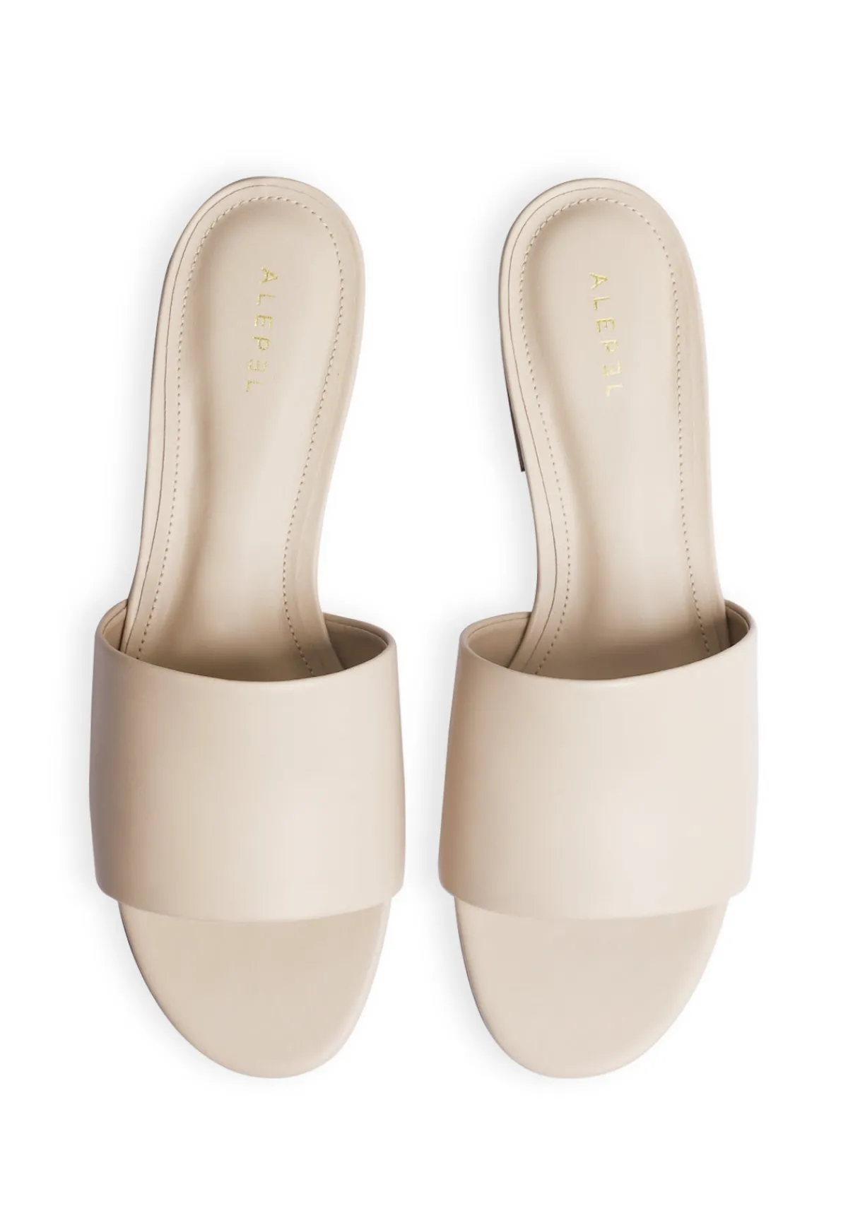 Clearance Alepel Beige Slide Custom Design