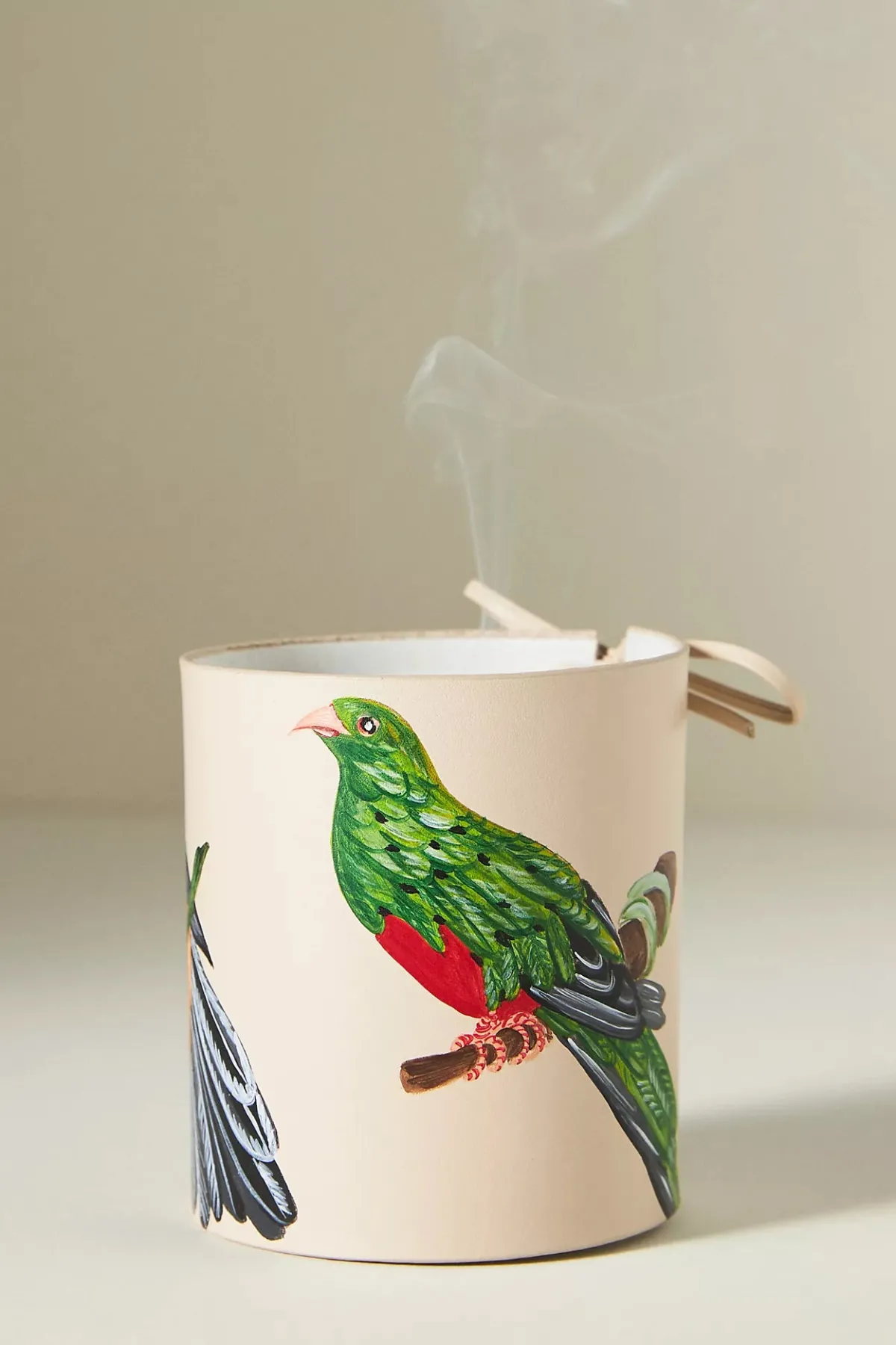 Best Sale Alepel Bird and Olive Beige Candle