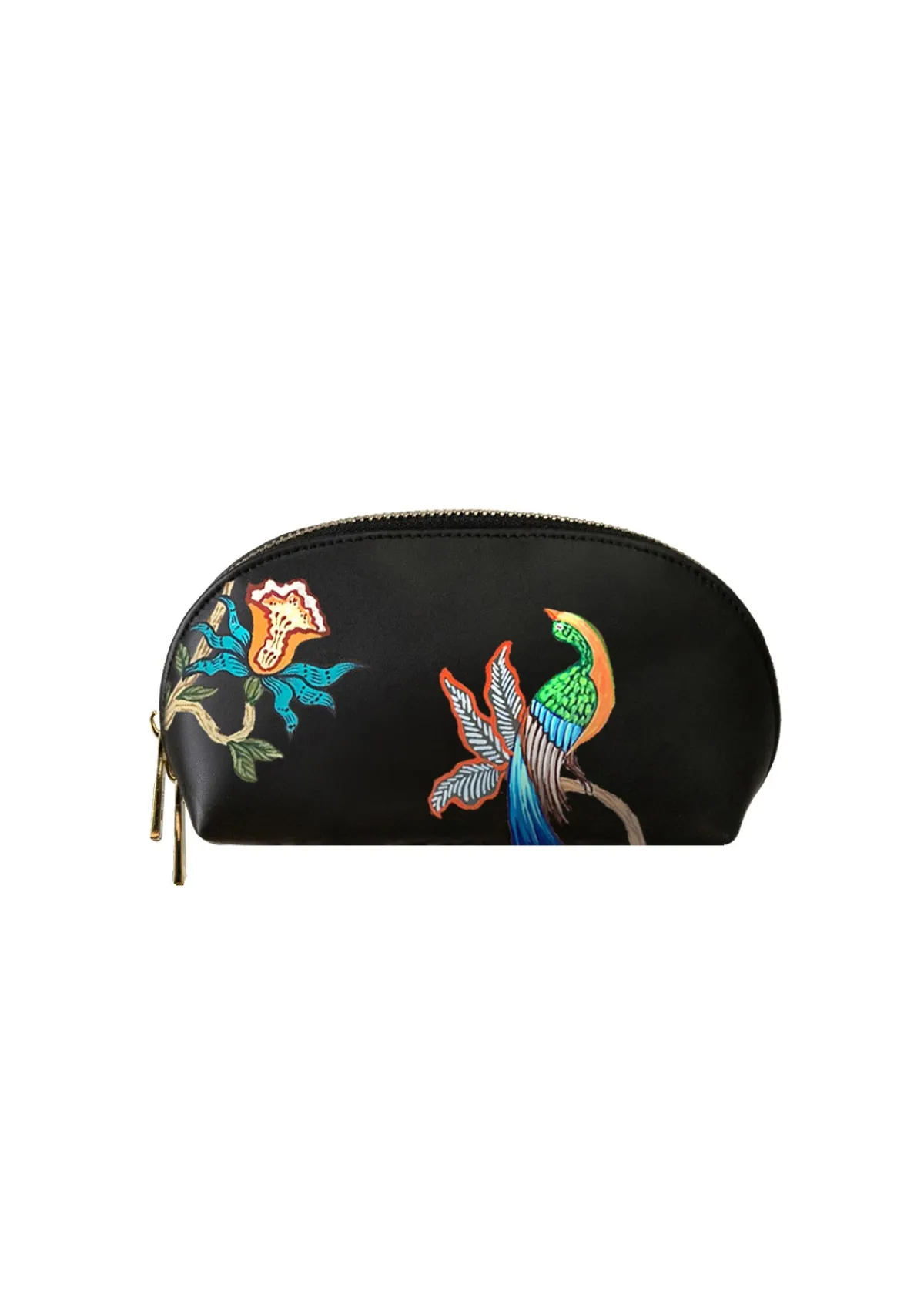 Flash Sale Alepel Bird Floral Makeup Bag