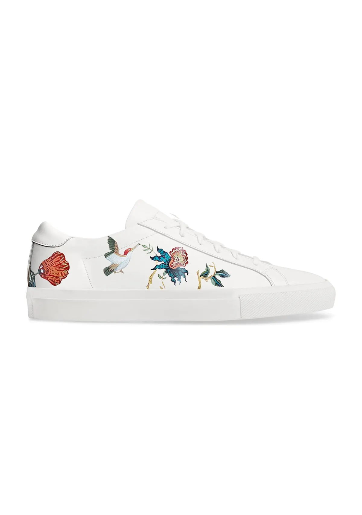 Best Sale Alepel Bird Floral White Sneaker