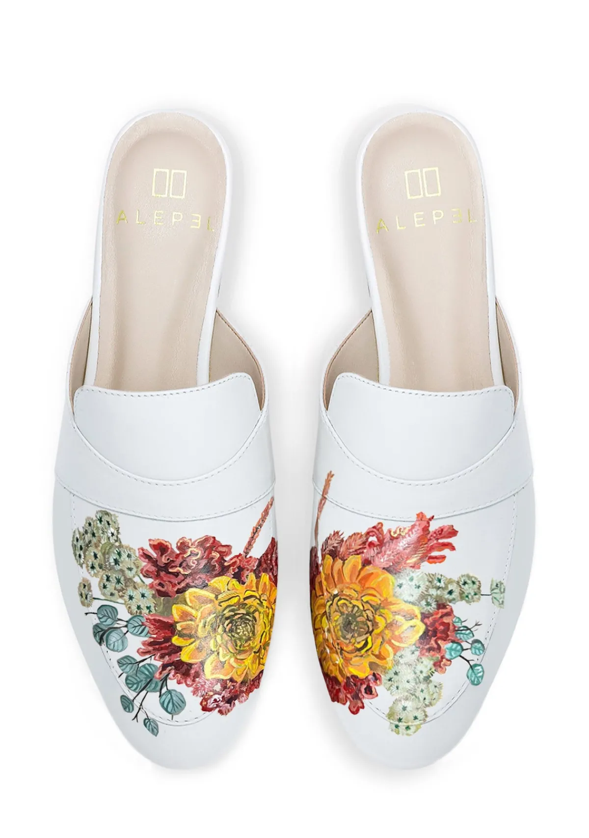 Online Alepel Bridal Bouquet White Mule