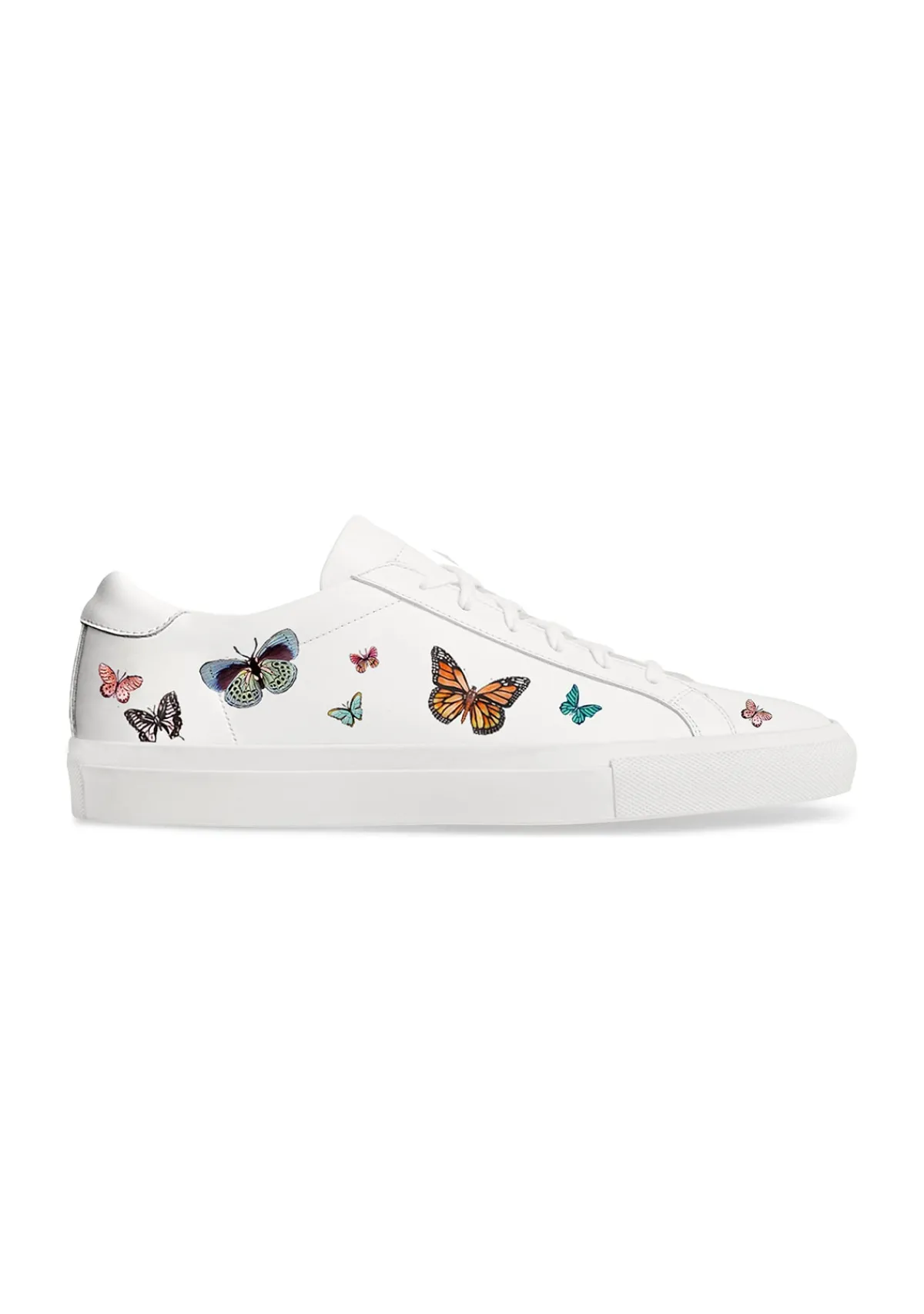 Fashion Alepel Butterflies White Sneaker