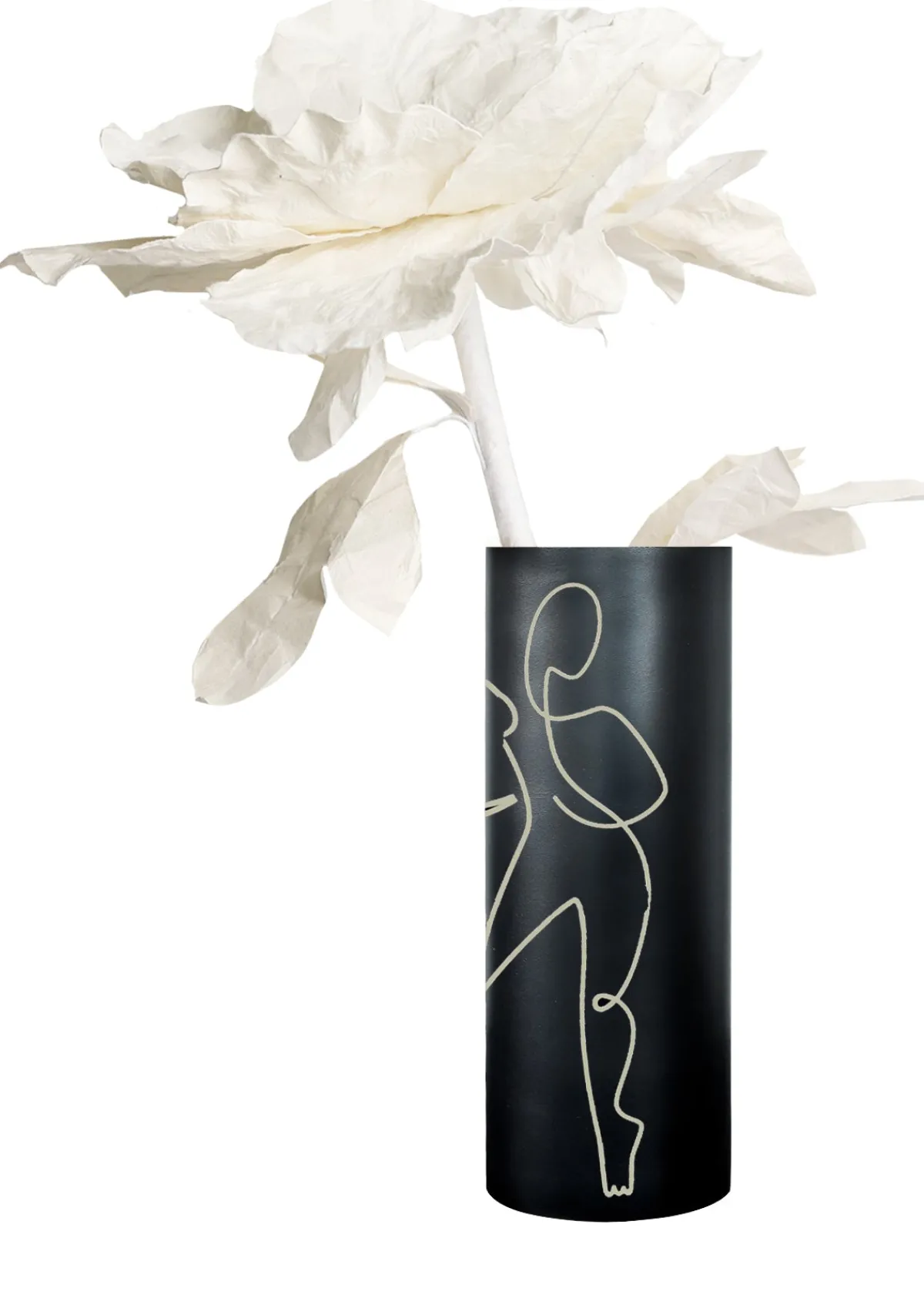 Hot Alepel Carrie Black Vase