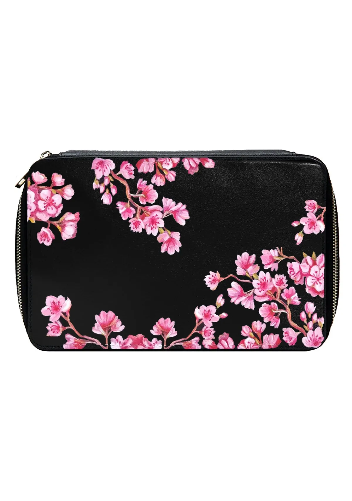 Online Alepel Cherry Blossom Black Pouch