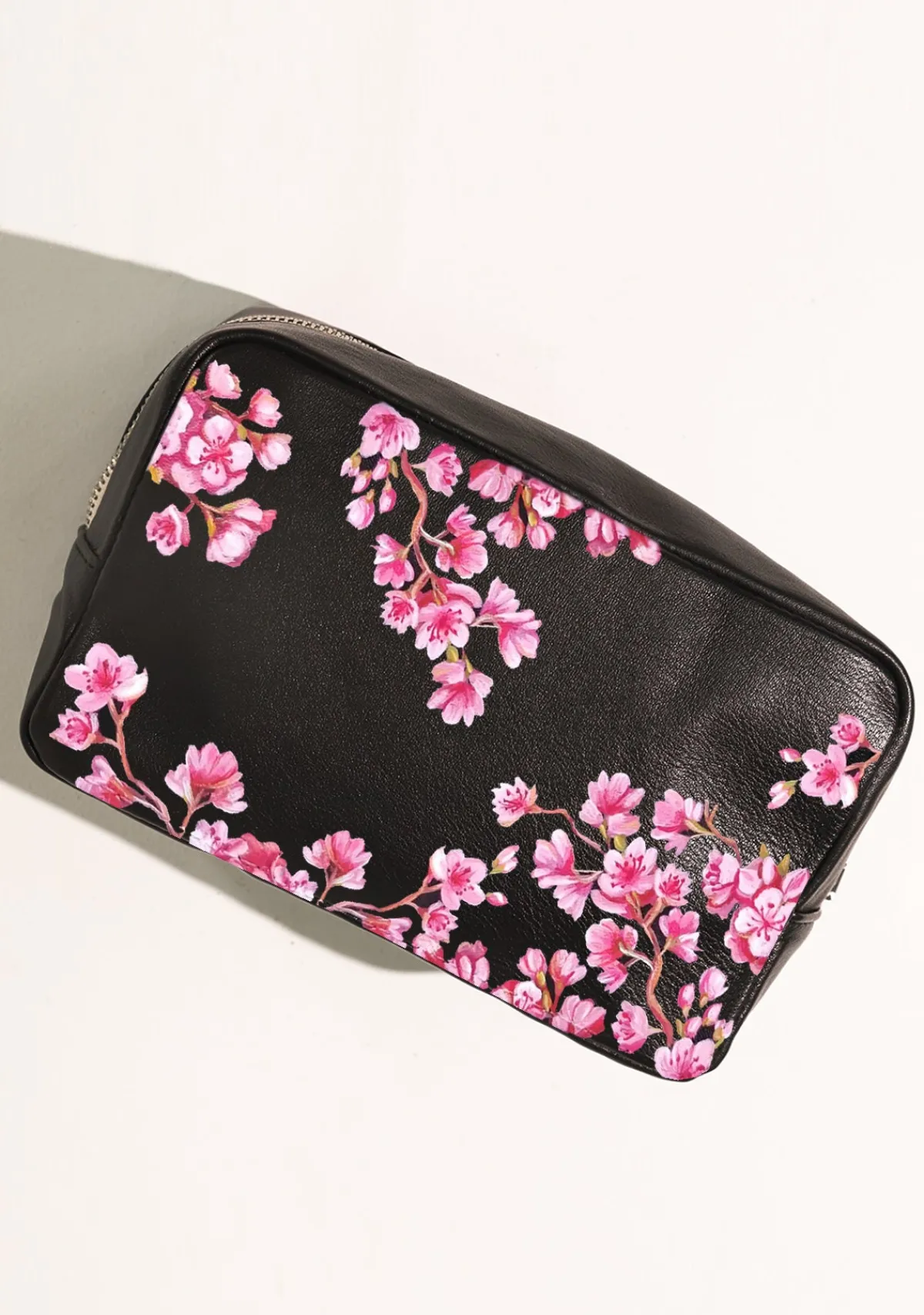 Online Alepel Cherry Blossom Black Pouch