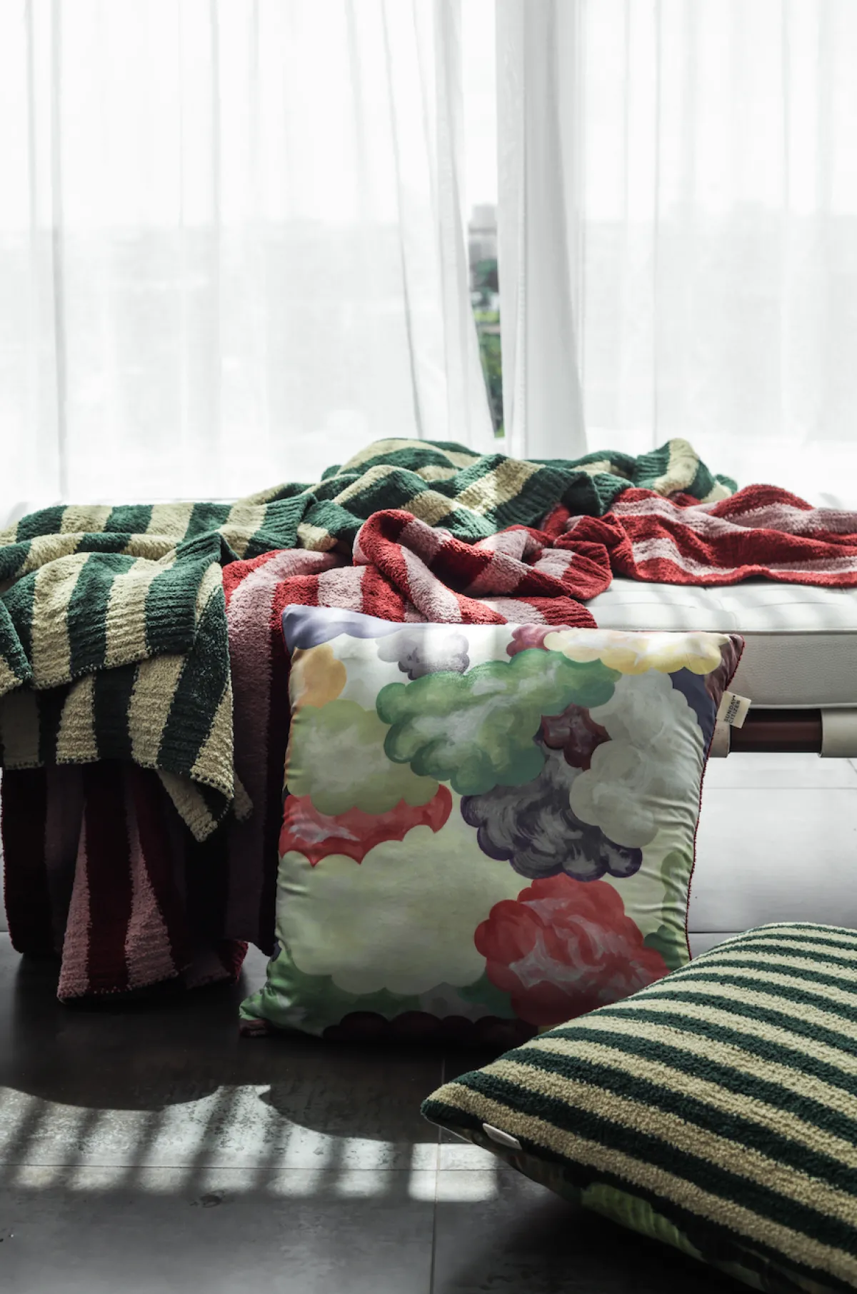 Discount Alepel Cherry Sunset Soiree Throw Pillow | Sunday Citizen x by Lainy Hedaya