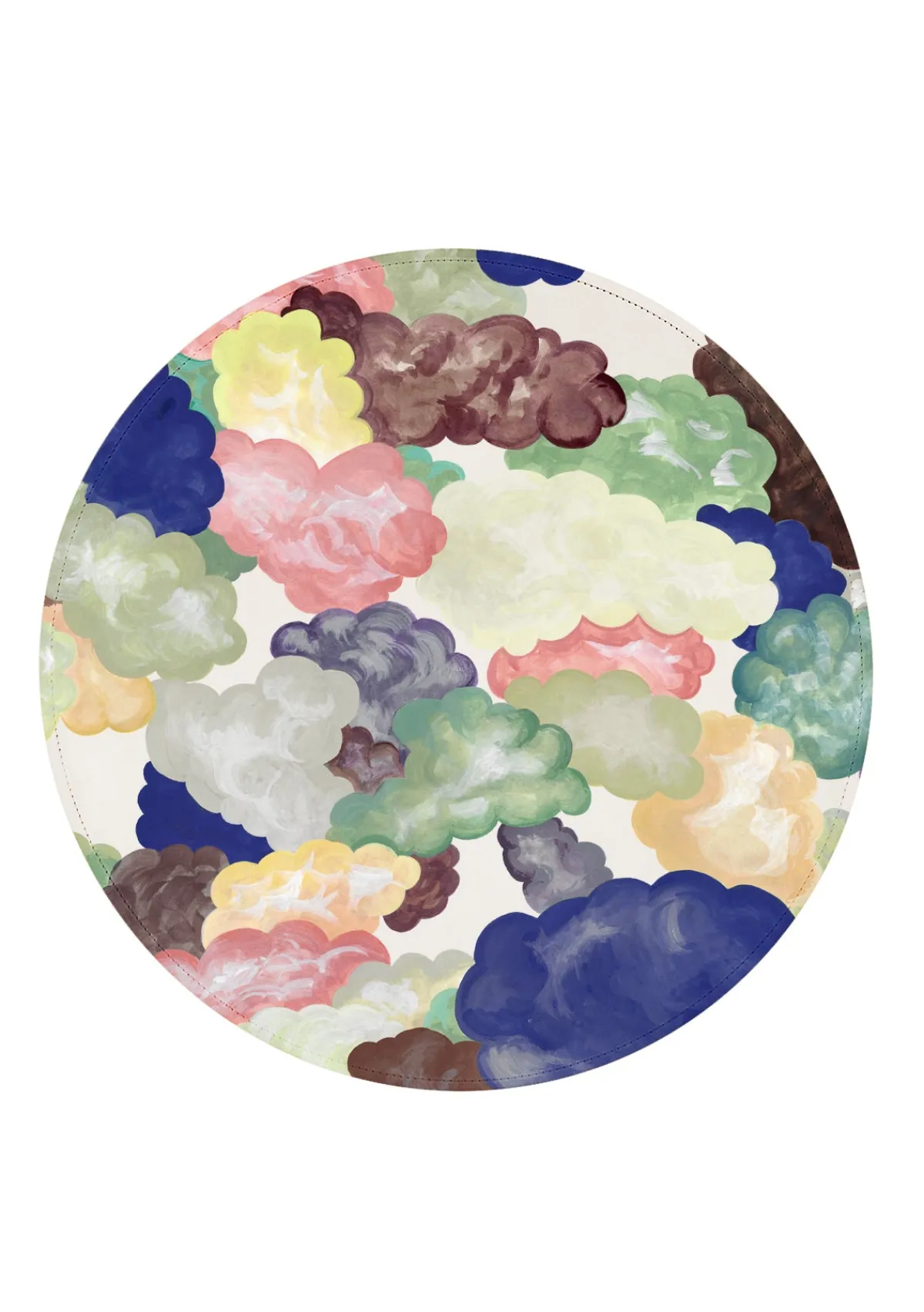 Shop Alepel Clouds Placemat | Sunset Soiree by Lainy Hedaya