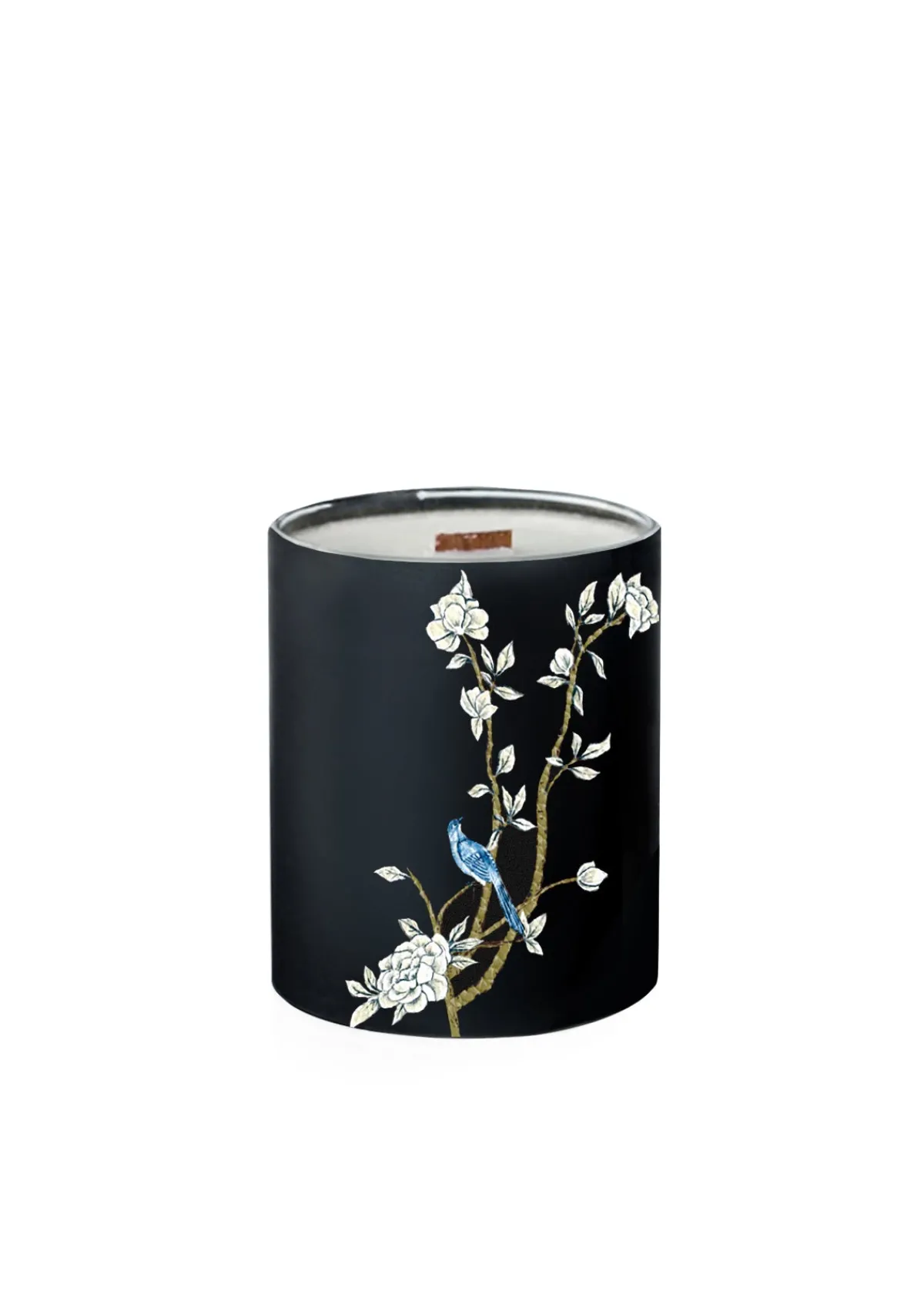 New Alepel Japanese Garden Black Candle