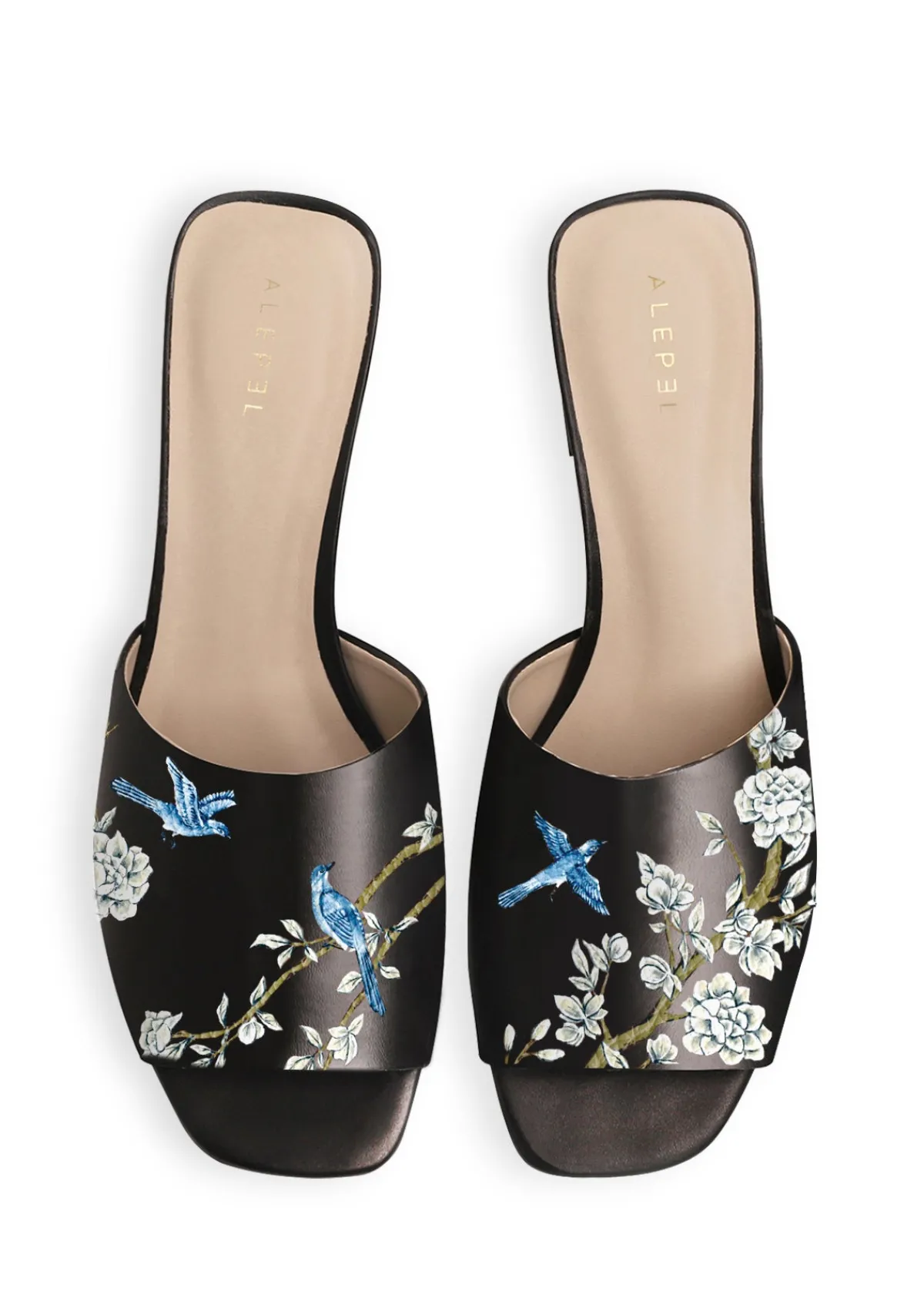 Best Sale Alepel Japanese Garden Black Heel