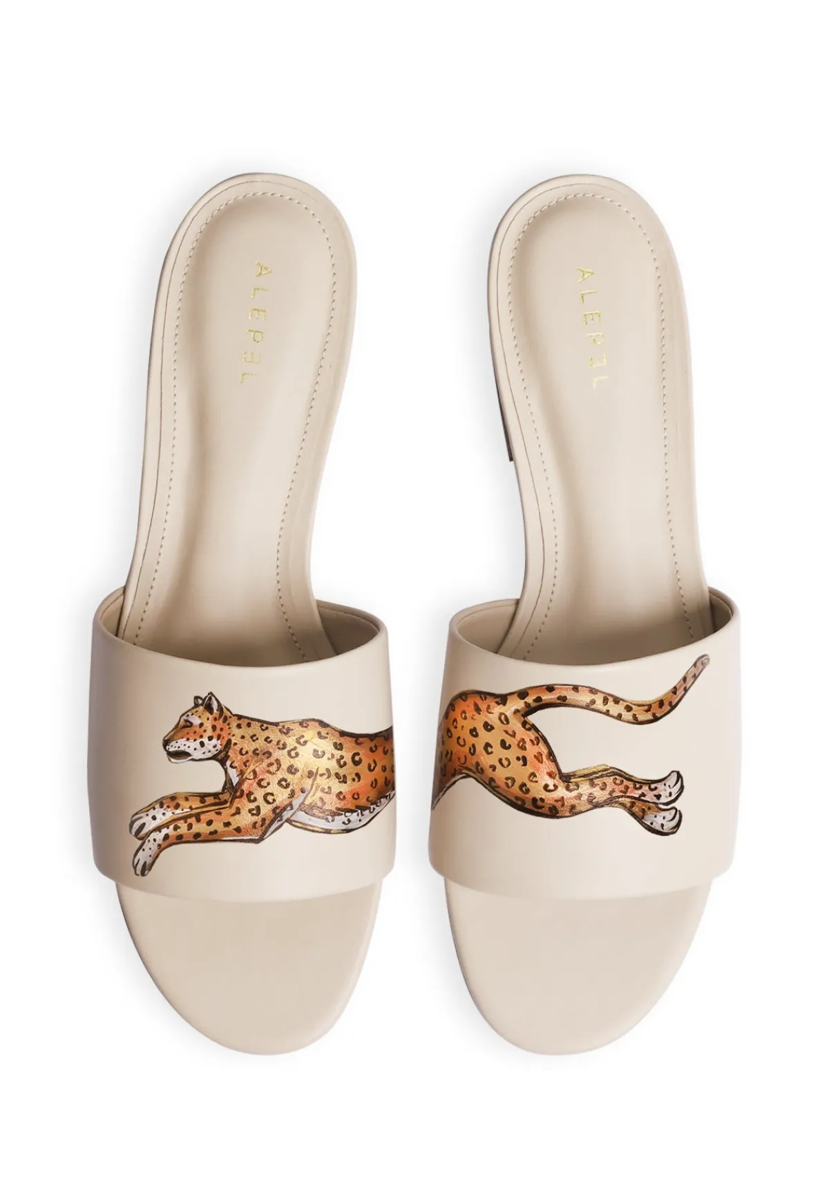 Flash Sale Alepel Leopard Beige Slide