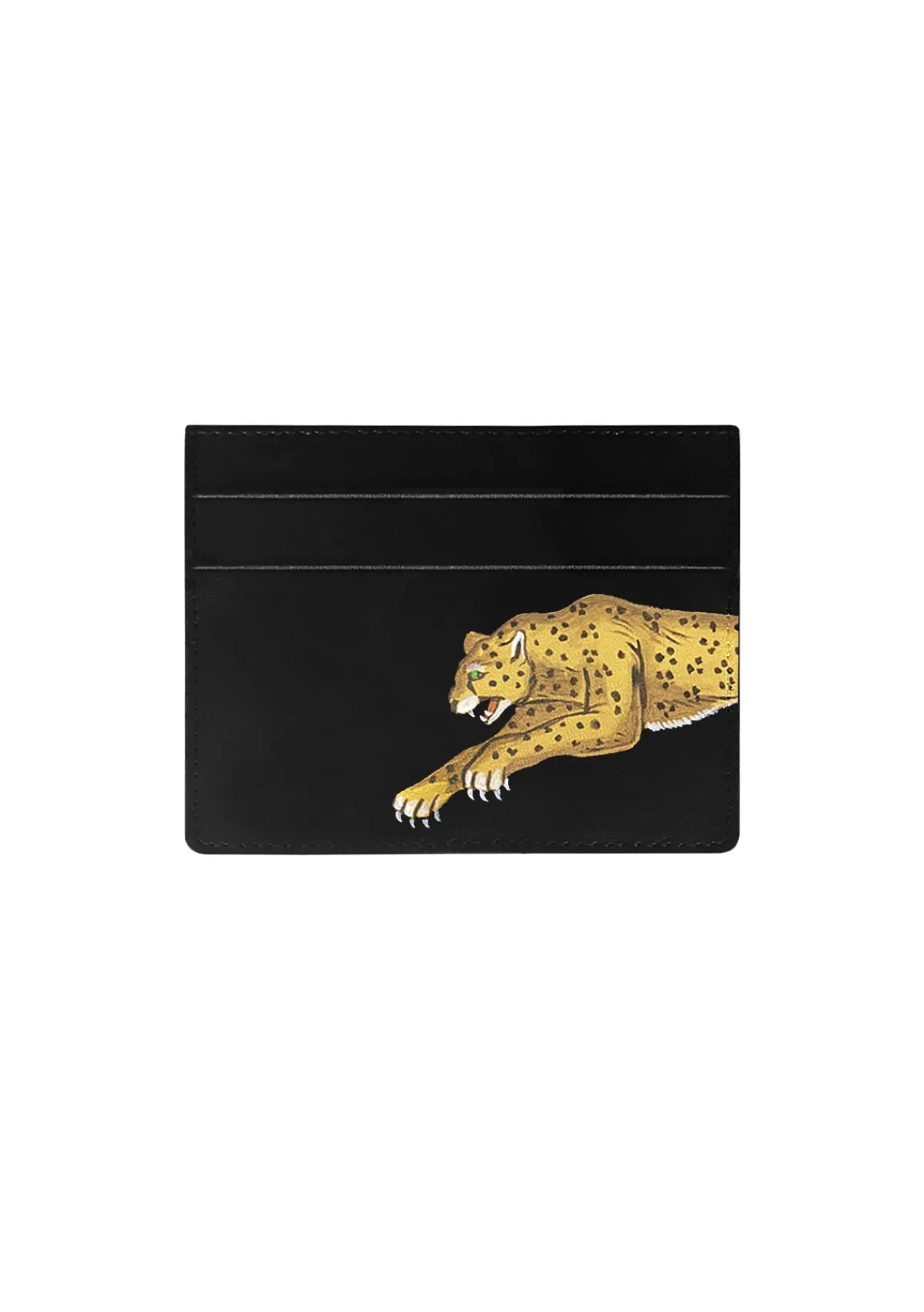 Best Sale Alepel Leopard Black Cardholder