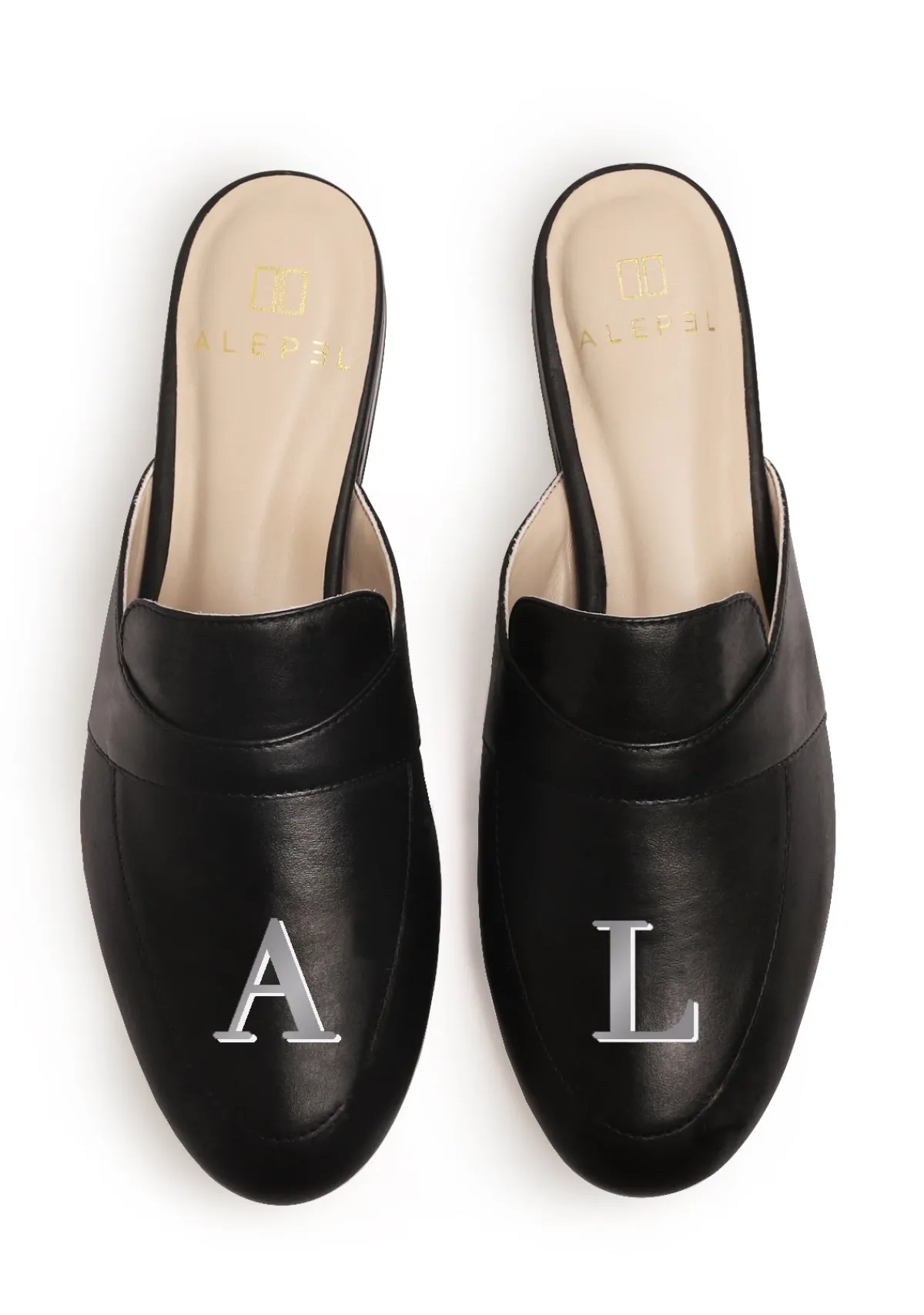 Sale Alepel Monogram Black Mule