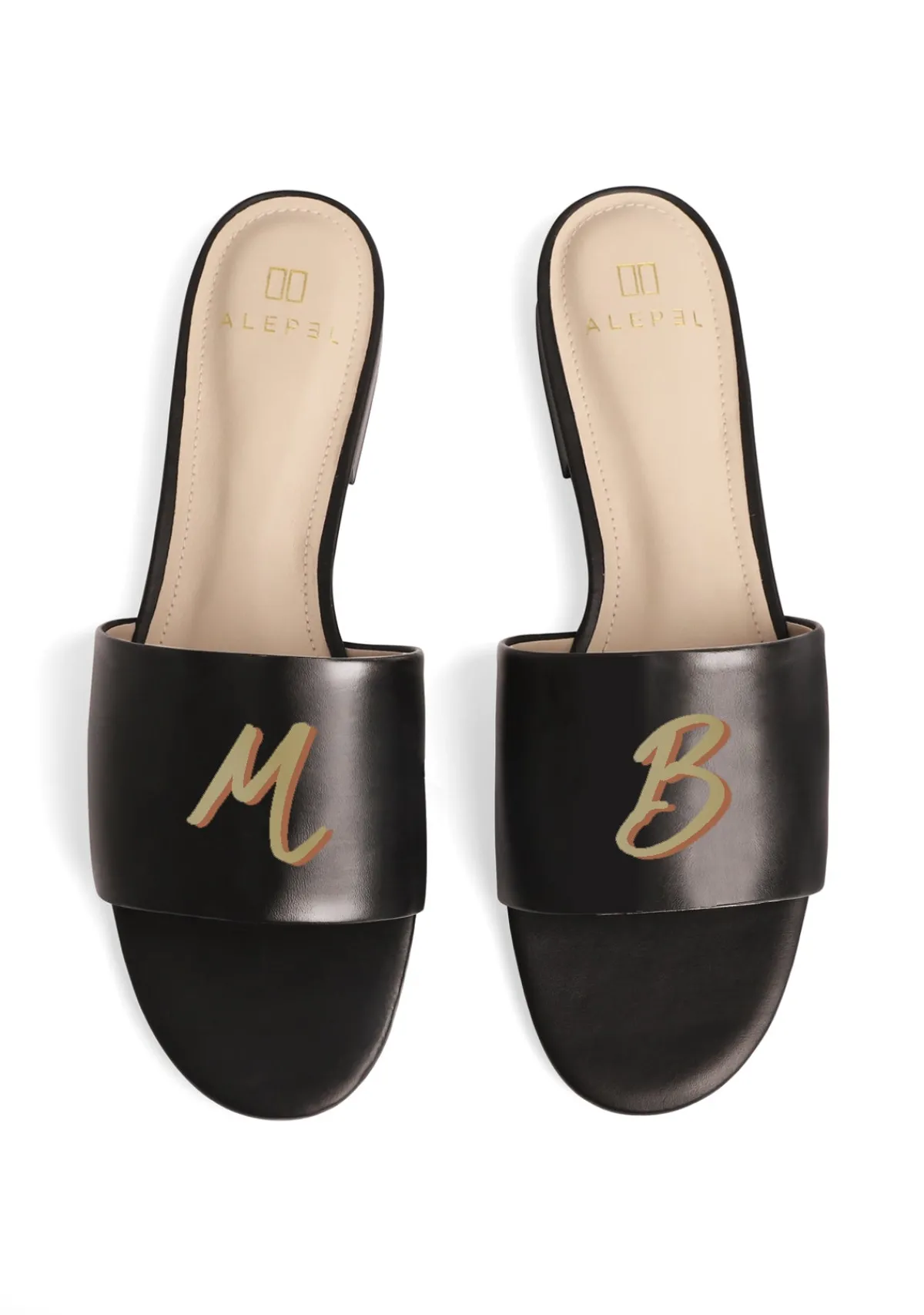 Cheap Alepel Monogram Black Slide