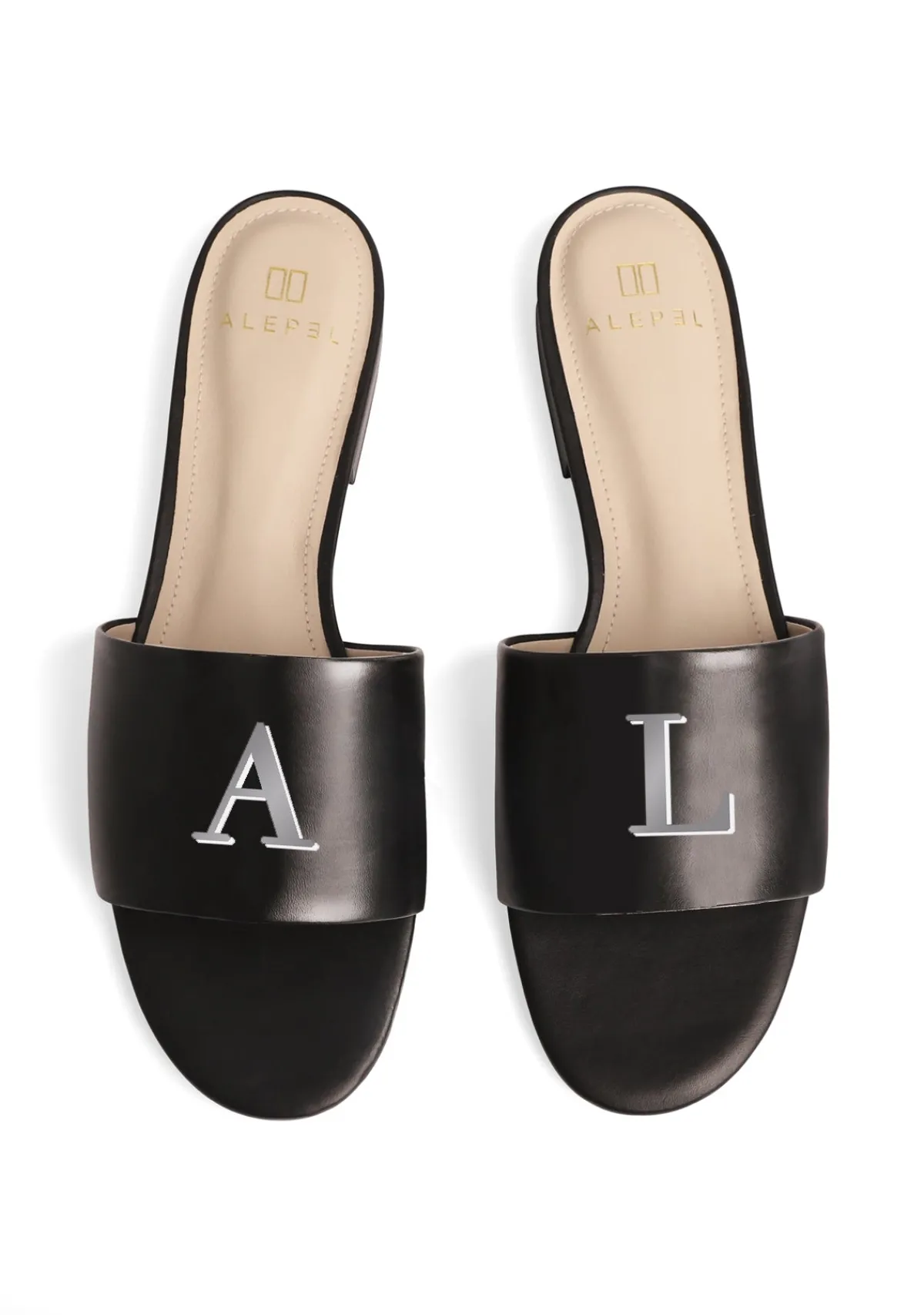 Cheap Alepel Monogram Black Slide