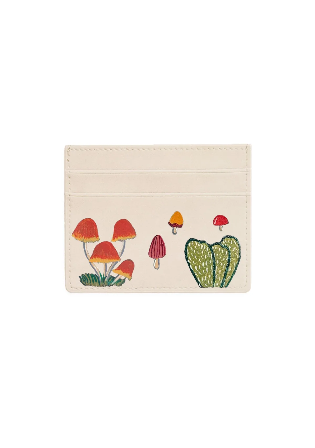 Shop Alepel Mushroom Beige Cardholder