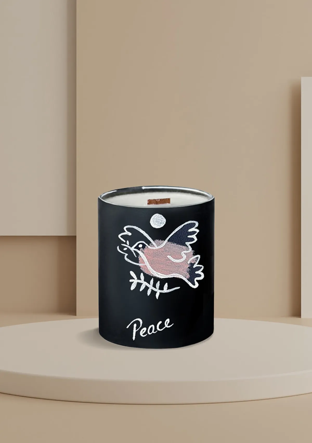 Outlet Alepel Peace Wings Black Candle