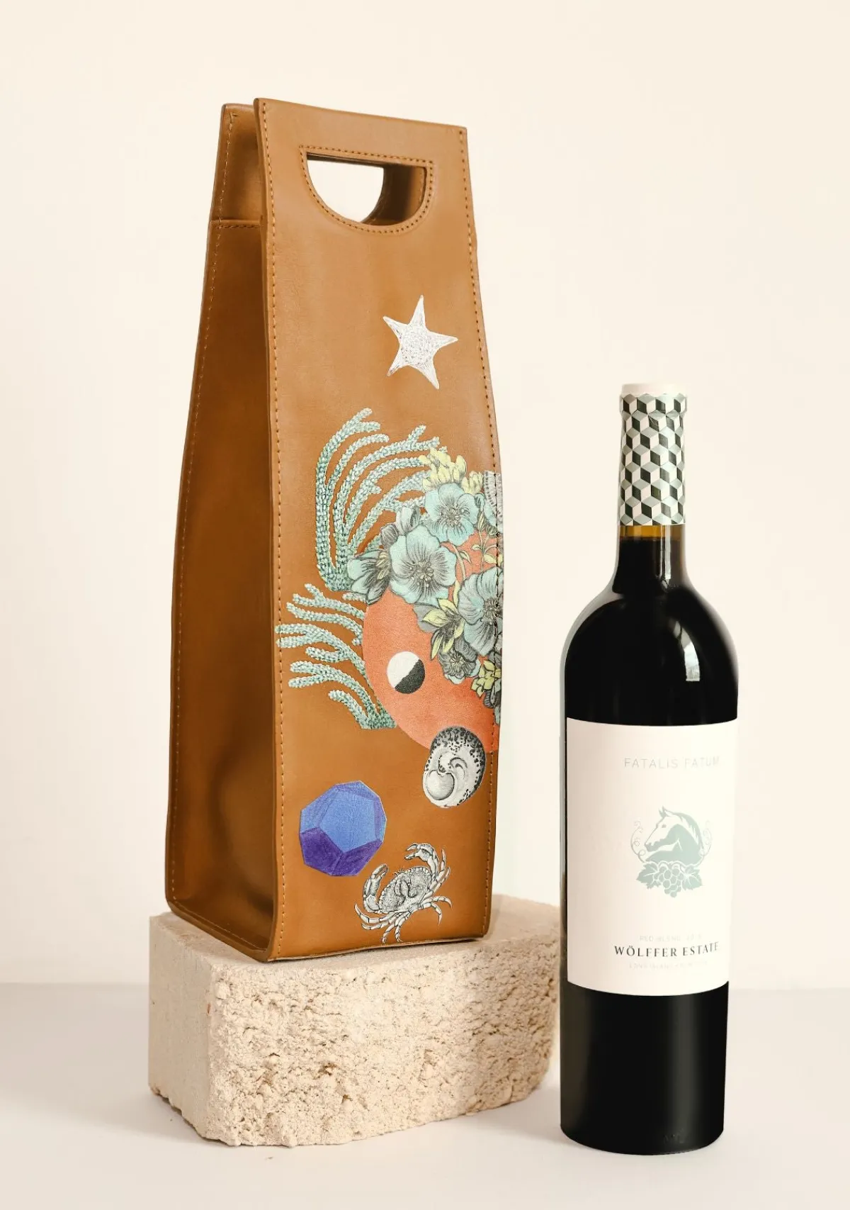 Shop Alepel Seahorse Wine Bag