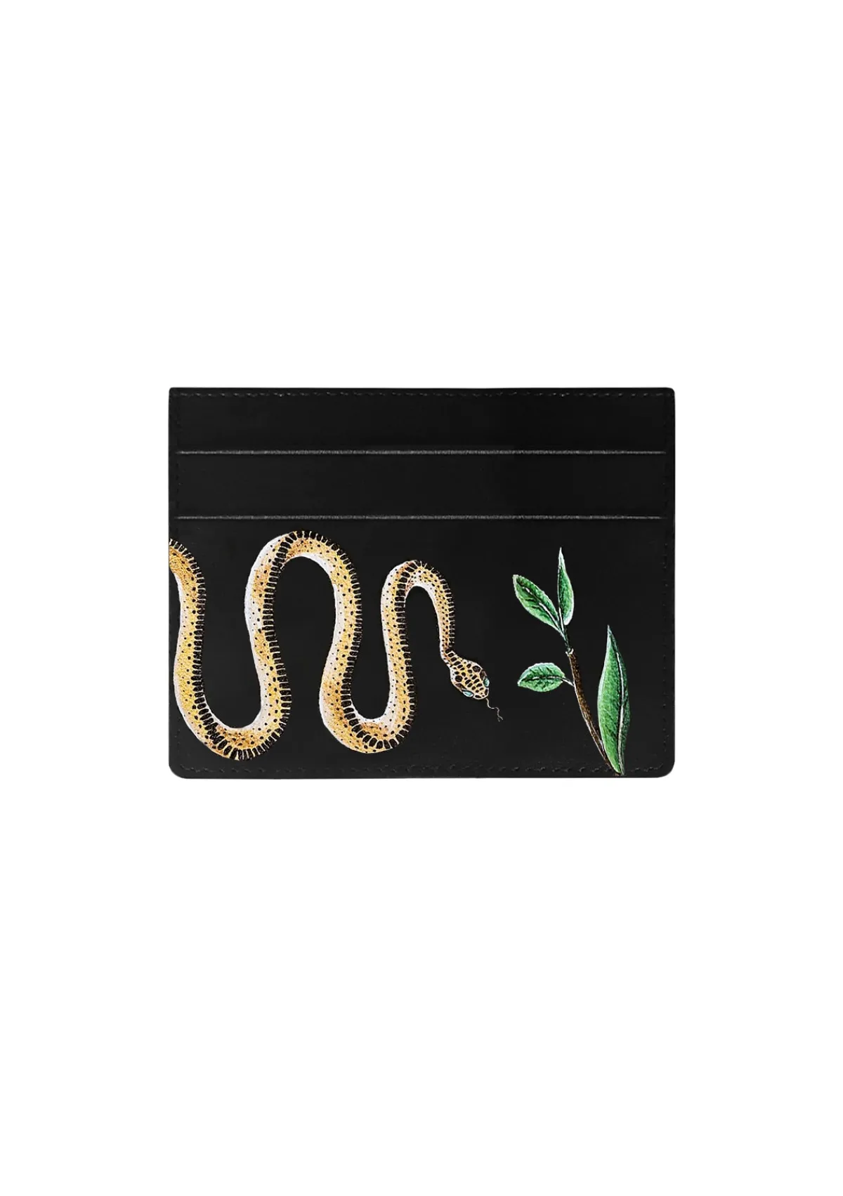 Hot Alepel Serpent Black Cardholder