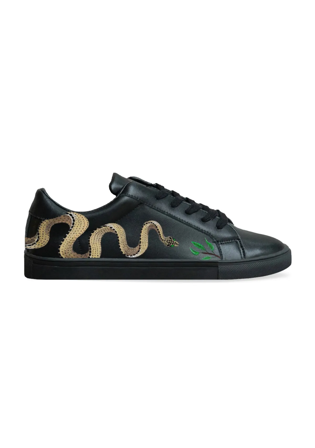 Fashion Alepel Serpent Black Sneaker