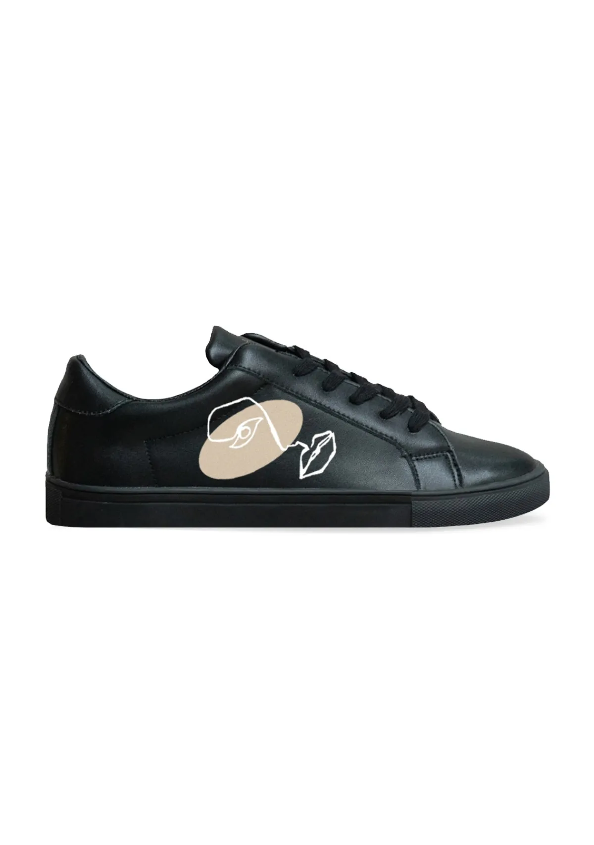 Flash Sale Alepel Twins Black Sneaker