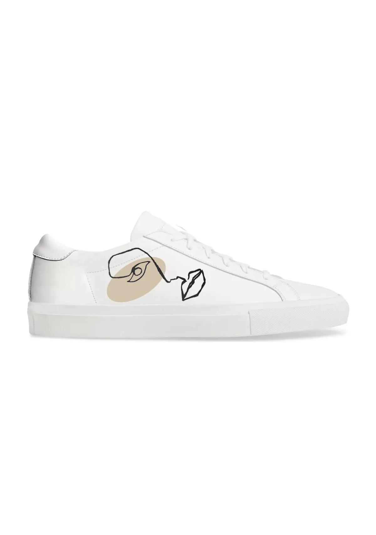 Best Sale Alepel Twins White Sneaker