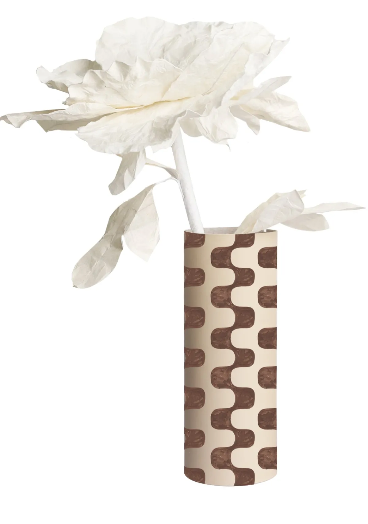 Discount Alepel Warm Retro Beige Vase